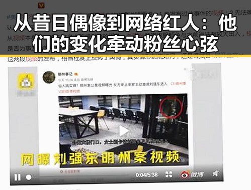 从昔日偶像到网络红人：他们的变化牵动粉丝心弦